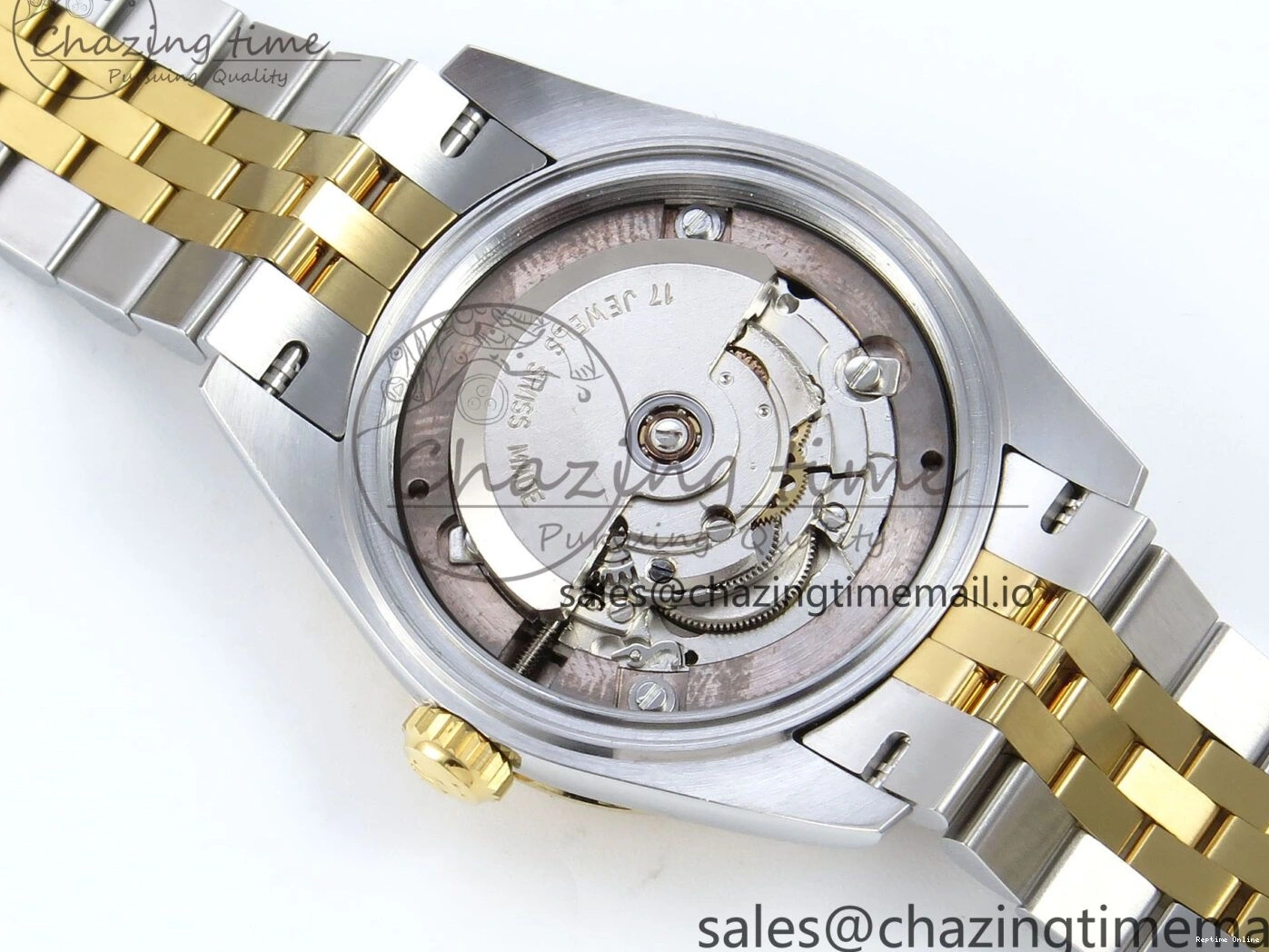 0515 DateJust 31 278383RBR ARF 1:1 Best Edition 904L Steel Brown Diamonds Dial Diamonds Bezel on SS YG Jubilee Bracelet ETA Snug 409